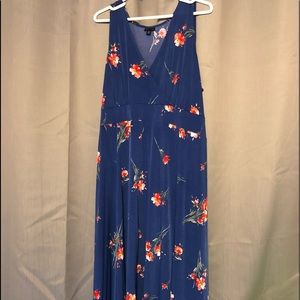Torrid plus size 3 beautiful blue dress